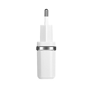 СЗУ-USB Hoco C12 2 выхода 2.4А белый