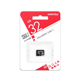 MicroSD 32Gb SmartBuy Class 10 UHS-1 без адаптера