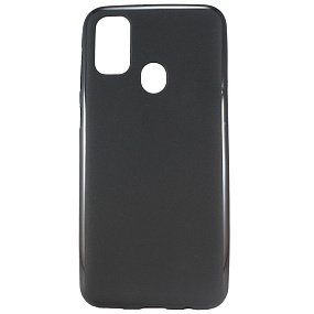 Силиконовый чехол для Samsung M215 Galaxy M21/M30s матовый черный