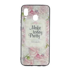 Задняя накладка для Samsung A205/A305 Galaxy A20/A30 PS106 (1) Crystal флуоресцентный