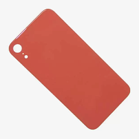 Задняя крышка iPhone Xr (стекло) коралловый orig fabric