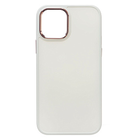 Кейс iPhone 14 силикон SC311 белый