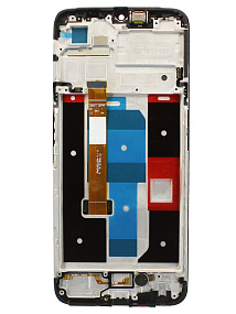 Дисплей для телефона Realme C35 (RMX3511) модуль с рамкой Черный - Оригинал