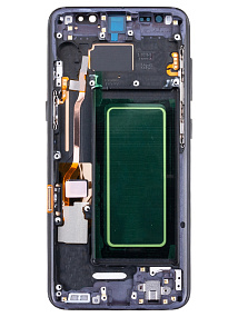 Дисплей для телефона Samsung G950F (S8) модуль Черный - (OLED)