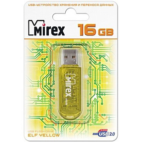 16Gb Mirex Elf желтая 2.0