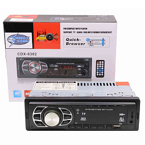 Автомагнитола Energy Sound CDX-6302 (Bluetooth/USB/Micro/FM/AUX)