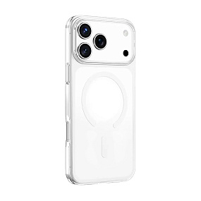 Кейс iPhone 17 Pro Max/18 Pro Max силикон SafeMag SM006 прозрачный