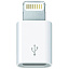 Переходник micro USB (мама) - lightning (папа)