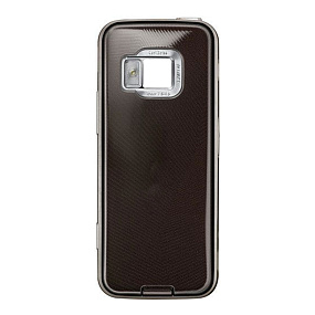 корпус для телефона Nokia N77+ср.часть (коричневый)