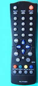 ТВ пульт СОКОЛ RC-FX36A (TV) c T/TX