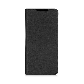 Чехол-книжка DF под кожу Xiaomi Redmi Note 13 Pro (5G)/Poco X6 5G черный