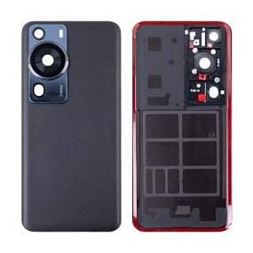 Корпус для телефона Huawei P60 Pro/P60 (MNA-LX9/LNA-LX9) Задняя крышка Черный - Премиум