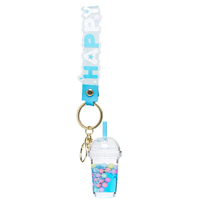 Брелок Bubble tee синий
