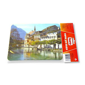 Коврик для мыши Buro пластиковый Амстердам 80х230мм