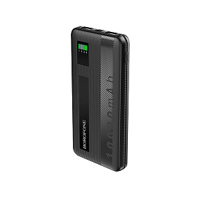 Портативное зарядное устройство Borofone BT32 2USB/Micro/Type-C/Lightning 10000mAh черный