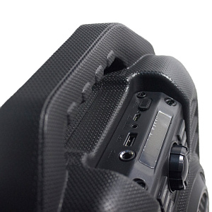 Колонка K28 (Bluetooth/MicroSD/USB/FM/AUX) черная