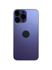 Корпус iPhone Xr под 13 Pro/14 Pro/15 Pro Фиолетовый orig fabric