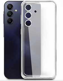 Силиконовый чехол для Samsung A165 Galaxy A16 5G прозрачный