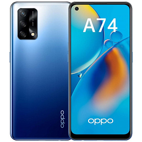 OPPO A74 4/128Gb синий