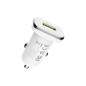 АЗУ-USB Borofone BZ12A 1 выход 2.4A QC3.0 белый