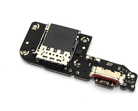 Шлейф Xiaomi Poco F5 (23049PCD8G) плата системный разъем/разъем SIM/микрофон