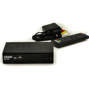 Ресивер эфирный цифровой DVB-T2 HD HD-300 