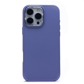 Кейс iPhone 16 Pro Max силикон SC311 светло-фиолетовый
