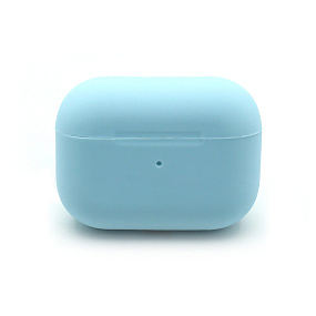 Кейс для Apple AirPods Pro силикон Case голубой