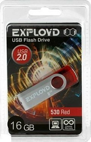 16Gb Exployd 530 красная 2.0