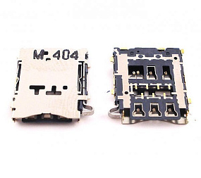 Коннектор SIM Samsung A300F/A500F/A700FD