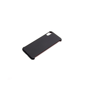 Кейс iPhone X/Xs пластик 360 градусов Vorson черный