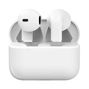 Bluetooth наушники беспроводные TFN TWS022WH Ultra белые (УЦЕНКА) б/у, чувств.сенсор