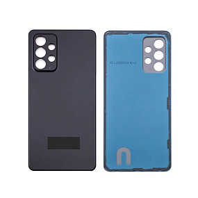 Корпус для телефона Samsung A525F/A526B/A528B (A52/A52 5G/A52s 5G) Задняя крышка (черный)
