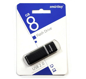8Gb SmartBuy Quartz series черная 2.0