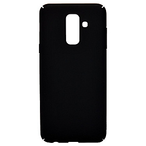 Задняя накладка для Samsung A605 Galaxy A6 Plus (2018) PC002 пластик черный