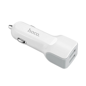 АЗУ+ micro USB HOCO Z23 2 выхода 2,4A белый