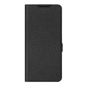 Чехол-книжка DF под кожу Tecno Spark 10 Pro черный
