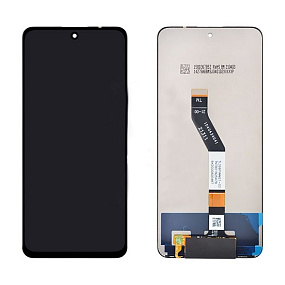 Дисплей для телефона Xiaomi Poco M4 Pro 5G/Redmi Note 11S 5G в сборе с тачскрином Черный - Оригинал