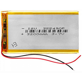АКБ универсальная 355490p 3200mAh (2*89*54)