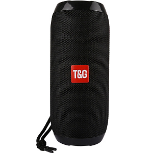 Колонка TG117 (Bluetooth/MicroUSB/FM/AUX) черная