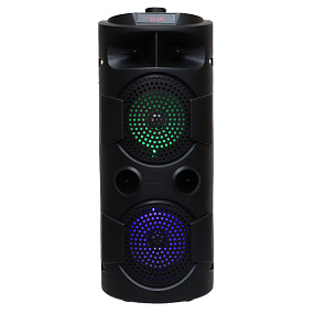 Колонка JBK-8897 (Bluetooth/MicroSD/USB/FM/AUX) 10W черная без упаковки 