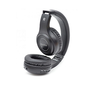 Bluetooth-наушники Abodos AS-WH25 полноразмерные черные(УЦЕНКА)б/у, потертости