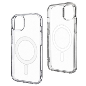 Кейс iPhone 13 силикон (Magsafe) прозрачный