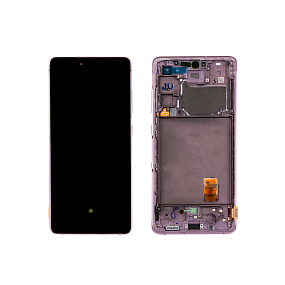 Дисплей для телефона Samsung G780F (S20 FE) модуль Lavender - Оригинал