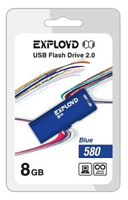 8Gb Exployd 580 синяя 2.0