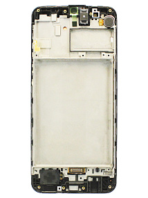 Дисплей для телефона Samsung M315F (M31) модуль Черный - Оригинал