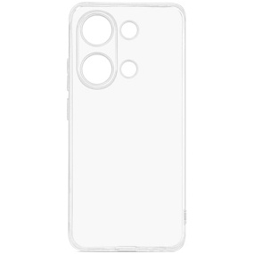 Силиконовый чехол Xiaomi Redmi Note 13 4G прозрачный