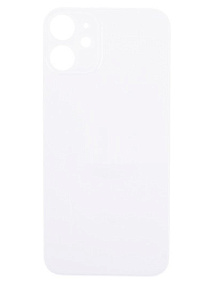 Задняя крышка iPhone 12 mini (стекло) белый - Премиум
