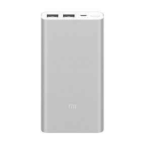 Портативное зарядное устройство Xiaomi Power 2S (2 USB) 10000mAh серебро