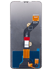 Дисплей для телефона Infinix Smart 6 (X6511) в сборе с тачскрином Черный - Оригинал